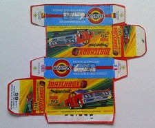Vorlage für Repro Box Matchbox Superfast Nr. 59 Fire Chief Car