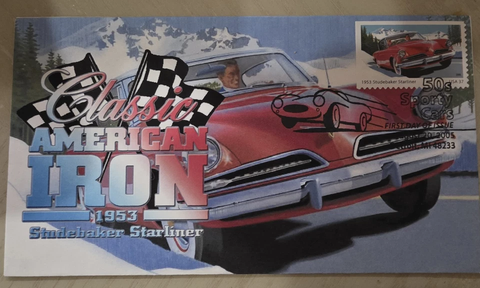 Scott # 5321 Set Of 5 Cars First Day Of Issue Limited Edition Rage Cachets - Image 2 of 4