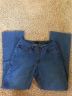 MISSES LEE RIDERS LOW RISE BOOTCUT STRETCH BLUE JEANS– SZ 7/8M — photo 1