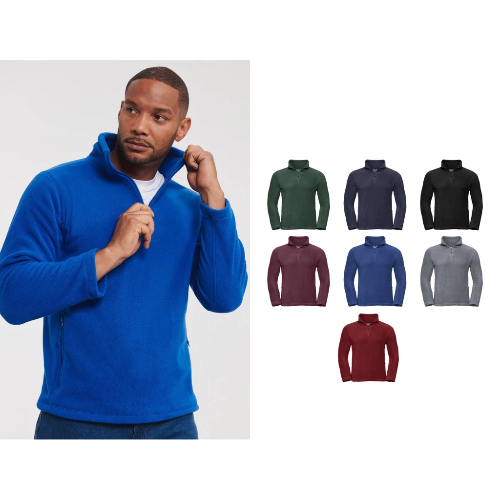 Russell Europe ¼-zip outdoor fleece 0R8740M0 - Cadet collar, ¼ zip
Opens in a new window or tab