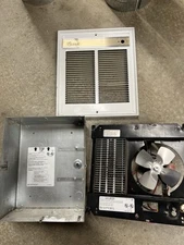 CWH1207DSF Qmark 277V Wall Heater Small Room Fan Forced Electric Heater