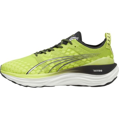 Puma ForeverRun Nitro Mens Running Shoes Green Support Cushioned Sports Trainers