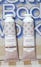 2 - BATH BODY WORKS Shea Butter Hand Cream NEW Caramel Vanilla 26/B5926