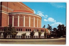 Postcard Purdue University Lafayette Indiana Hall of Music Band Shell c1950s