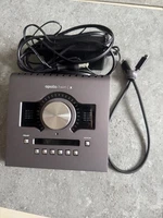 Universal Audio Apollo Twin X DUO Thunderbolt Interface w/ Cable Adapter Tested