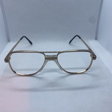 Vintage Gold Colored SM Chucky 935 50-20 Retro Rectangle Frames Salesman Sample