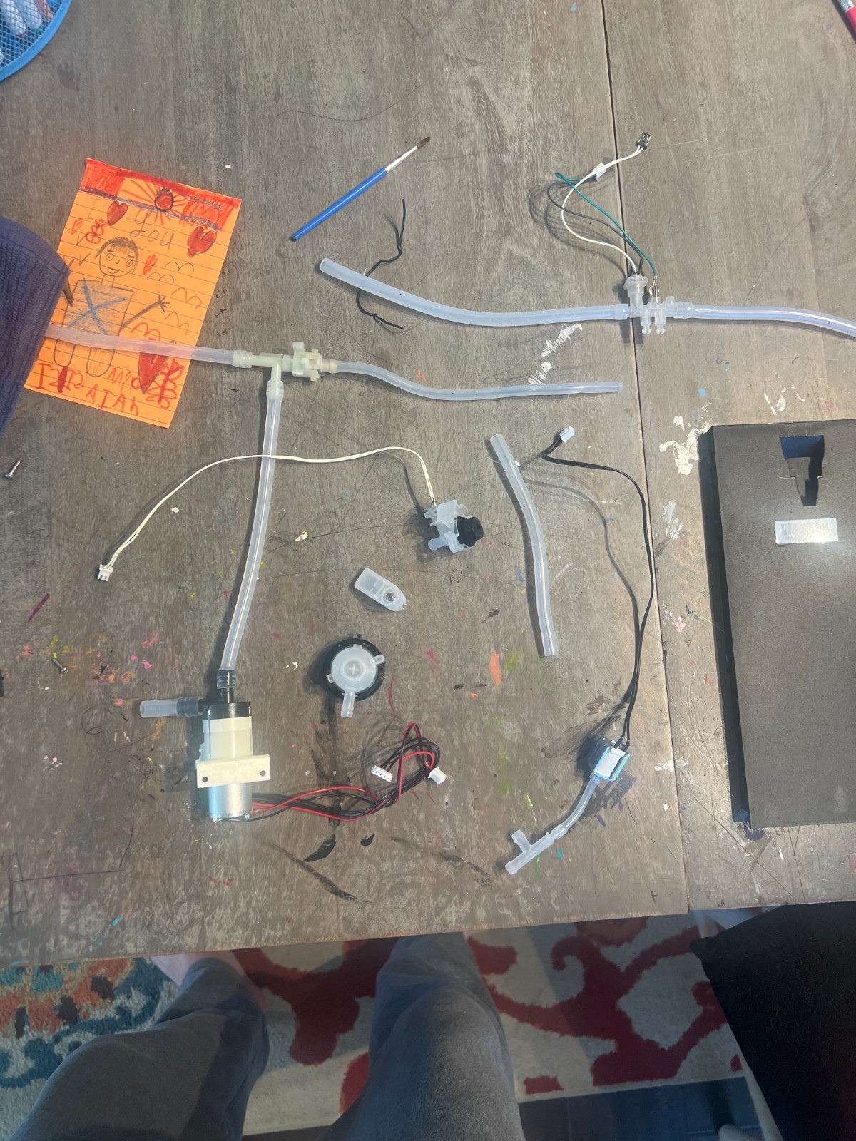 Keurig K-Cafe Barista Bar Water Pump & Tubing Assembly &ndash; OEM Parts Lot
