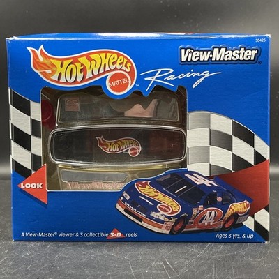 1998 Hot Wheels Mattel Racing Kyle Petty View-Master & 3 3-D Reels Set Vintage