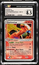 Charizard ex 105/112 EX FireRed & LeafGreen Holo W/ Swirl CGC 8.5 🌀🥵 on eBay