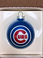 Vintage 1988 Topperscot CHICAGO CUBS MLB Ornament ~ Sports Collectors Series