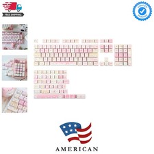 Cute Cat Keycaps Set, Mao Profile, PBT/PC Keycap for MX Switches Mechanical K...