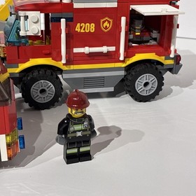 LEGO City:  Fire Trucks 60004, 4208, Plus Misc