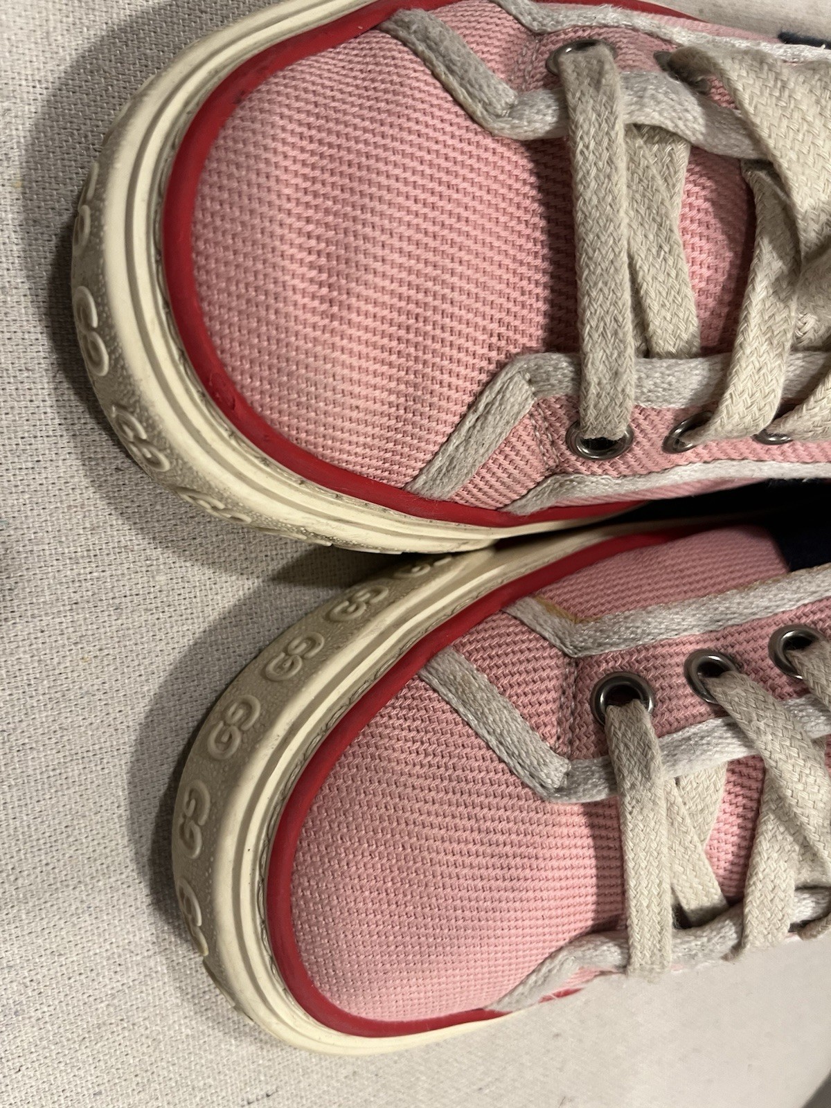 Gucci Women’s GG Gucci Pink Tennis Size 35 Or Size 5 1977 Sneakers  thumbnail 12