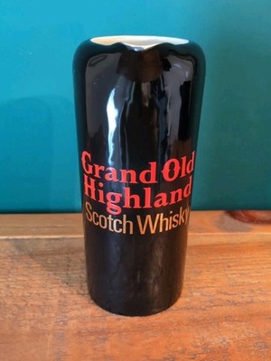 Grand Old Highland Scotch Whisky Keramik Wasserkrug Breweriana Pub Bar