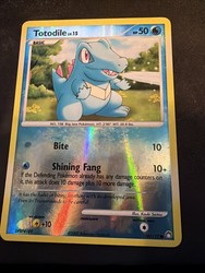 Totodile 106/123 Mysterious Treasures Reverse Holo Common