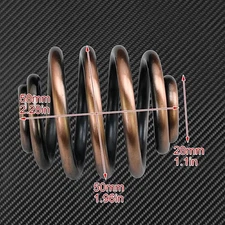 Shock-Absorbent Corrosion-Resistant Functional Motorcycle Seat Spring - V-Spring