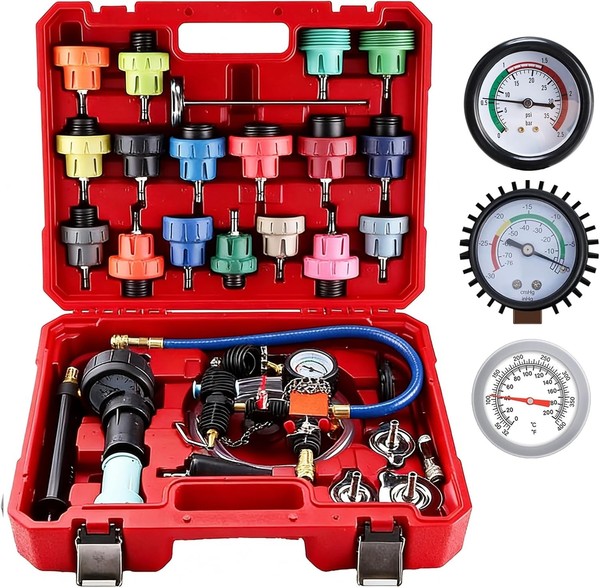 KüHlsystem AbdrüCkgeräT Set 31Tlg Vakuum BefüLlgeräT KüHlmitteldruck Tester Mit-image