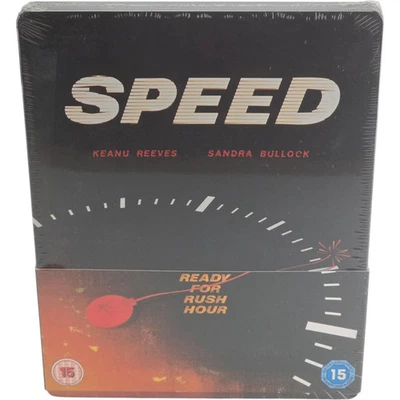 Speed Blu-ray SteelBook Zavvi Limitierte Edition Keanu Reeves, Sandra Bullock B - Bild 1 von 4