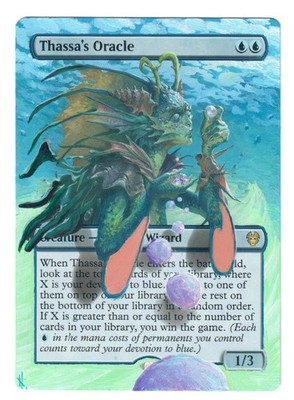 Merfolk Oracle Thassa's Oracle Altered Full Art MTG Pioneer Merfolk cEDH Tainted ...