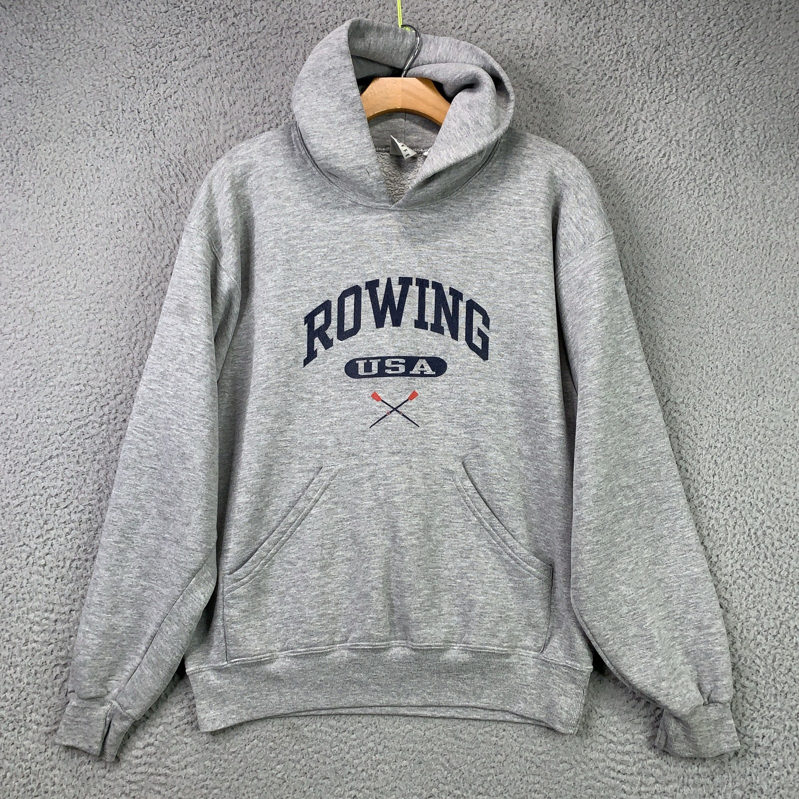 FILA M.J. Soffe Rowing USA Felpa con cappuccio Felpa Uomo Pullover medio 50 50 Atletica