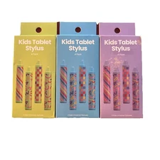 4 Pack Kids Stylus Pens for iPad Tablet Smartwatch Touch Screen Universal New