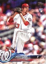 2018 Topps #217 Erick Fedde RC - BB