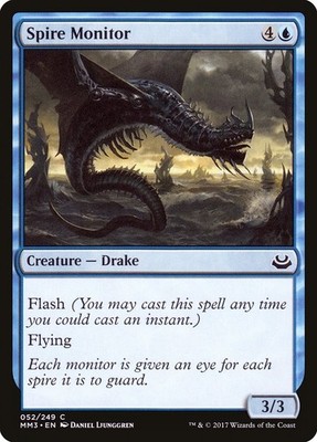Magic MTG TCG Modern Masters 2017 Spire Monitor 52/249