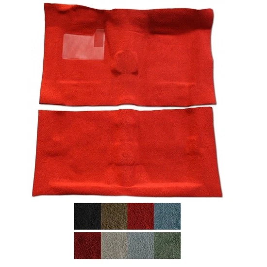 ACC 1975-79 Fits Chevy Nova 2 Door 4-Speed Cutpile Carpet, Dark Red Foto 2 de 4