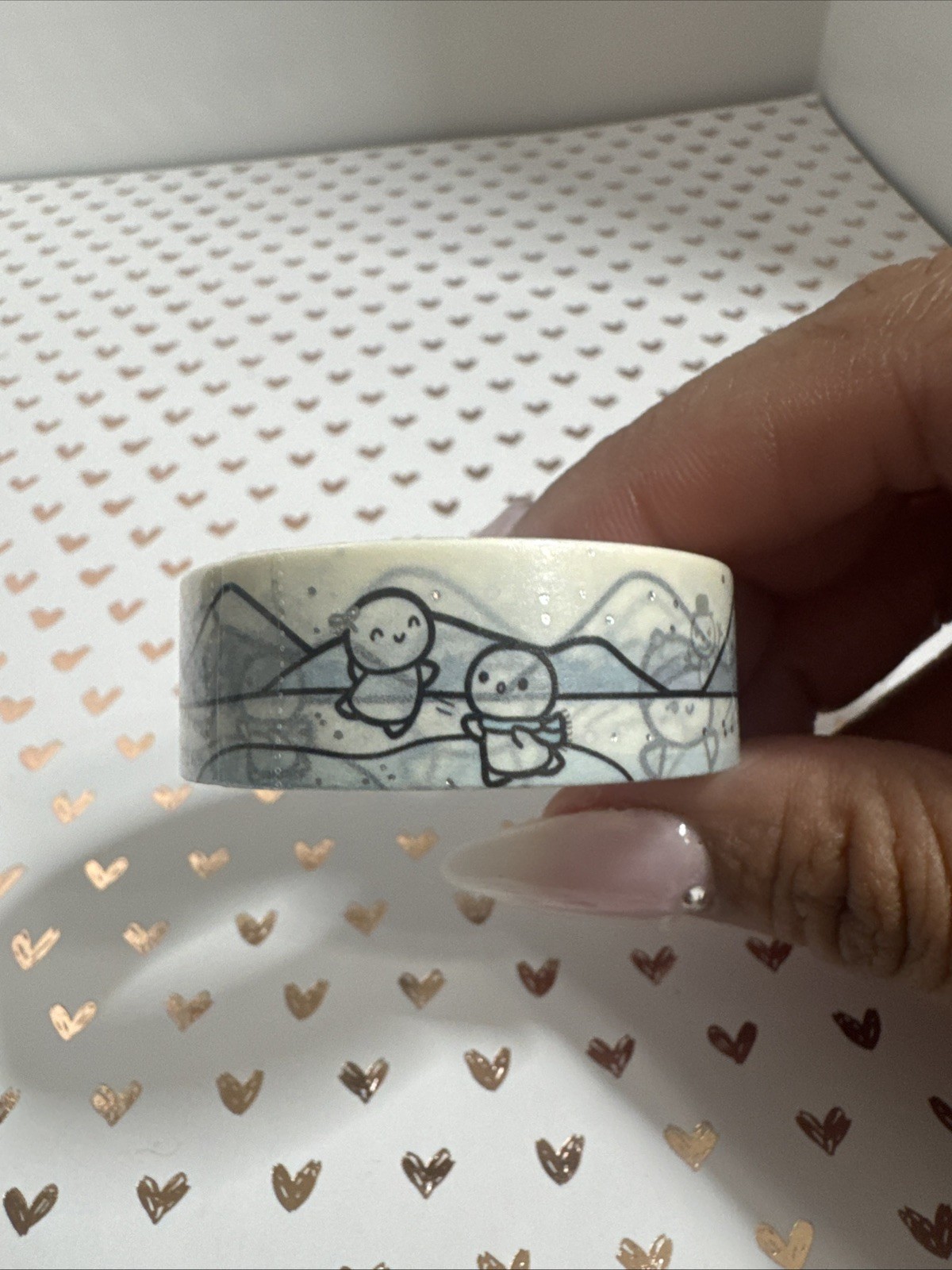 NEW The Coffee Monsterz Co TCMC Winter Ice Town Washi Tape