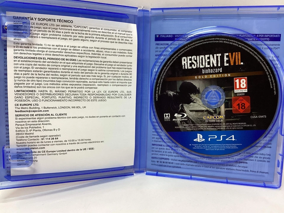 JUEGO PS4 RESIDENT EVIL VII BIOHAZARD. GOLD EDITION PS4 20374043, foto 3 de 4