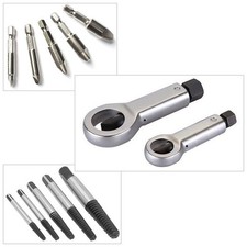 12PC EASY OUT DAMAGED SCREW STUD BOLT REMOVER PULLER EXTRACTOR NUT SPLITTER SET