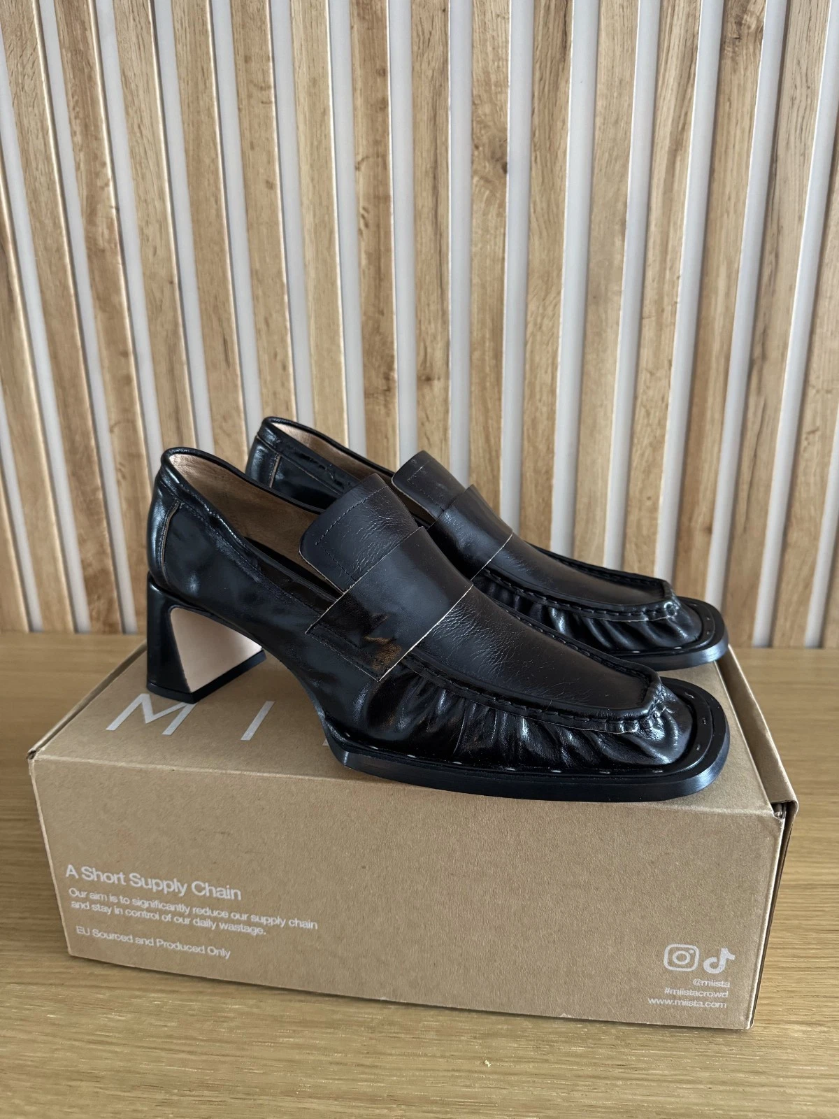 Miista Loaf Loafers Leather Black