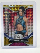 2026 Topps Chrome WWE Lyra Valkyria Women's Division Gold Geometric 22/50