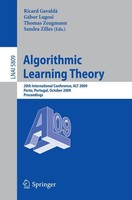 Algorithmic Learning Theory Ricard Gavaldà