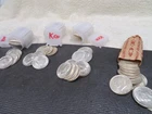 KENNEDY 1964  90% SILVER HAVLES-$10 Roll -20 PER LOT -FREE Shipping!