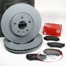 Zimmermann Bremsen Set Ø 320 mm vorne für Renault Koleos II + Nissan X-Trail III