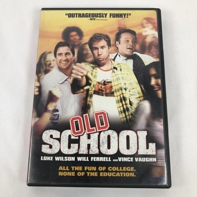 Old School DVD 2003 Will Ferrell Vince Vaughn Todd Phillips Comedy Movie