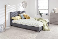 GFW 150cm Bed In A Box King Size Grey BRAND NEW