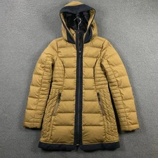 Lole Down Parka Jacket Womens XS Hooded Long Puffer Duck Insulated Winter
