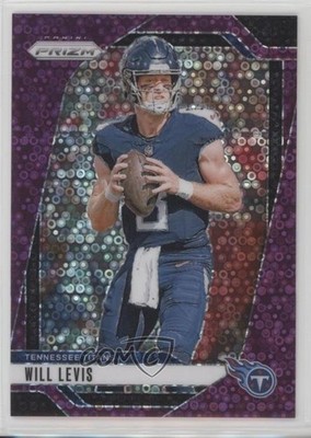 2024 Panini Prizm No Huddle Purple Prizm 8/49 Will Levis #277 14md
