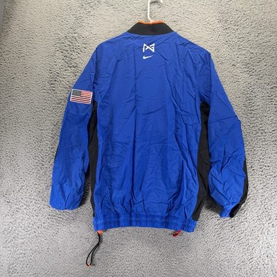 Nike PG x NASA Apollo 13 Mens Small Track Jacket Blue Paul George