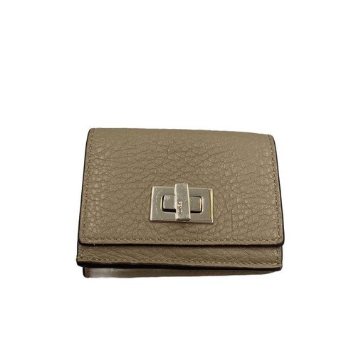 Used FENDI◆PEEKABOO SELLERIA/Leather/BEG/8M0426 A91B F07P9/Faded inside//