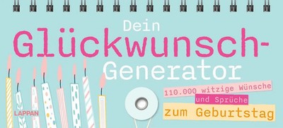 Dein Glückwunsch-Generator zum Geburtstag | Lappan Verlag | Deutsch | Buch