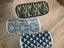 Gerber Baby 8-Pack Neutral Unisex Pattern - Flannel Burp Cloths NEW