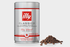 Illy Classico Coffee Beans 1000g (4x 250g) In Tin Can 20.42 per kilo