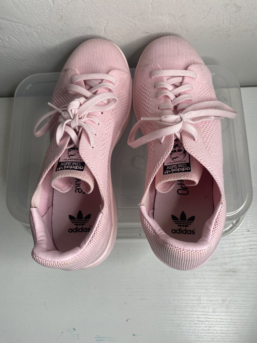Adidas Originals Adidas Stan Smith Primeknit Womens Pink Pink