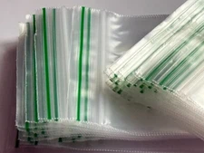 GRIP Seal BAGS Small large Clear Plastic zipper Baggy  Zip bag  Zip keep colour
