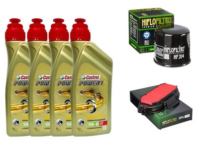 INSPEKTIONSSET HONDA INTEGRA 700 CASTROL 10W40 ÖLFILTER LUFT HIFLO 2012/2013