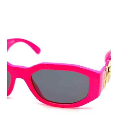 VERSACE Medusa Biggie Square Sunglasses Authentic Pink Gold VERSACE EUC Medusa Biggie Square Sunglasses Authentic Pink  main image 2