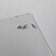 3 ILLINOIS 18/0 SIZE BALANCE STAFFS 47629 .108, PIVOT: 8 9 10 NOS --- BB-1171